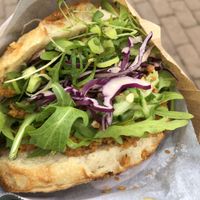 vegan couscous döner  at Neue Dönastie - Kronenstrasse in Stuttgart