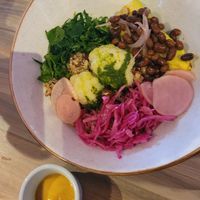 quinoa salad at Los 7 Mares in La Guajira
