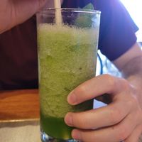 green juice at Los 7 Mares in La Guajira