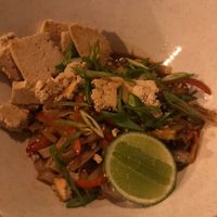 pad thai at Los 7 Mares in La Guajira