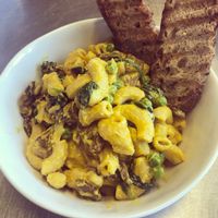 Veggie Mac N Cheese at The Stand Vegan Cafe in Fairfield