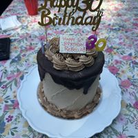 Rainbow cookie cake  at Shuga Pie Shop in Babylon