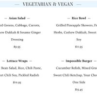 Vegan Menu at Local Pour Street Food in Cedar Rapids