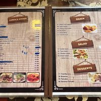 Menu   at Ing Ing Guesthouse in Sihanoukville