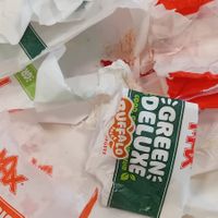 Alles aufgegessen, viel Müll fabriziert. at MAX in Ljungby