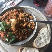 Vegan Chili sin carne  at T.R.U.D.E. in Hamburg