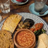 Big vegan breakfast at The Canteen in Nailsworth