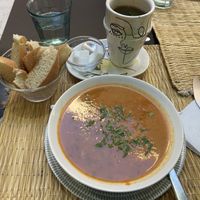 harira soup  at Veggie Pause  in Fes