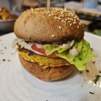 Burger no 2 at Veggie Pause  in Fes