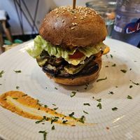 Burger no 1 at Veggie Pause  in Fes