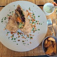 Tijuana wrap at Veggie Pause  in Fes