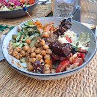 We had started to eat these before I thought to take a photo at Veggie Pause  in Fes