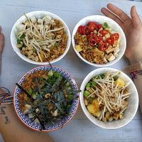 All Vegan Bowls at Mahalo Poke Corner in Mannheim