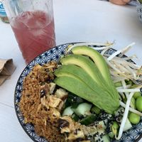 Mit Himbeer Limonade  at Mahalo Poke Corner in Mannheim