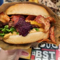 Monthly special burger at Bastard Burgers - Liljeholmstorget in Stockholm