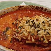 Vegan lasagne (exceptional!!) at Grappolo in Huddersfield