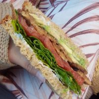 Vegan BLAT at New Leaf Community Market in Capitola
