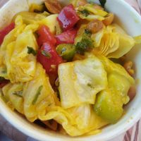 Thai cabbage peanut salad at New Leaf Community Market in Capitola