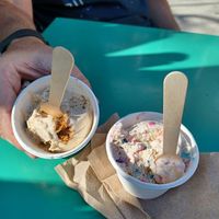 Cookie Butter & Birthday Cake at Plant+Love Ice Cream in St Petersburg