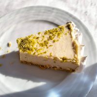 lime cheezcake at Xaloc Lounge in Alicante