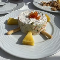 Ensaladilla rusa  at Xaloc Lounge in Alicante