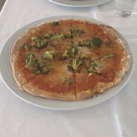 Vegan pizza  at Xaloc Lounge in Alicante