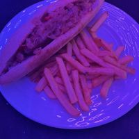 Vegan “perito"  at Xaloc Lounge in Alicante