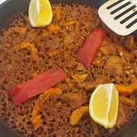 Paella alicantina at Xaloc Lounge in Alicante