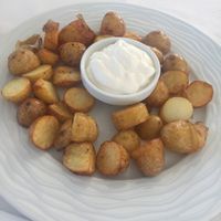 Patatas con all i olí  at Xaloc Lounge in Alicante