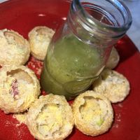 Pani Puri  at Yogi's Way in Stuart Park