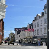 View from outside seating - Cafe K, Fredericia  at Cafe K in Fredericia