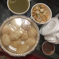 Pani puri   at Usha Foods in Floral Park