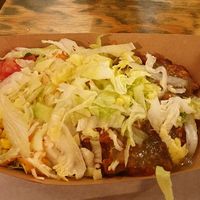 Burrito bowl with chili sin carne at BABs Burritos in Maastricht
