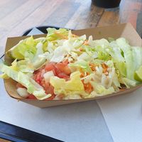 Vegan burrito bowl at BABs Burritos in Maastricht