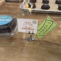 A handful of desserts today (well labeled)  at Avalon - Woodward Ave in Detroit