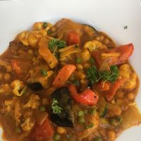 Vegan mango sauce  at Shiva in Cottbus