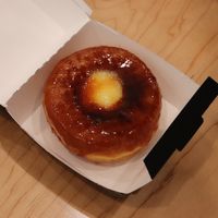 crème brûlée donut at Donut Friend - DTLA in Los Angeles