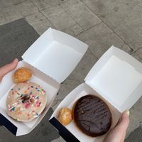 vegan donuts  at Donut Friend - DTLA in Los Angeles