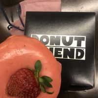 the strawberry so far  at Donut Friend - DTLA in Los Angeles