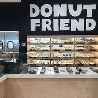 Lotsa donuts at Donut Friend - DTLA in Los Angeles