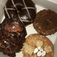 Xray speculoos and apple fritters are OUTSTANDING  at Donut Friend - DTLA in Los Angeles
