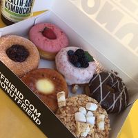 Donut variety at Donut Friend - DTLA in Los Angeles