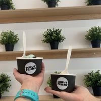 Amazing ice cream, cute atmosphere  at Donut Friend - DTLA in Los Angeles