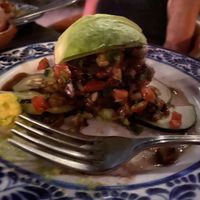 Vegan ceviche  at Maria Corona in Cabo San Lucas