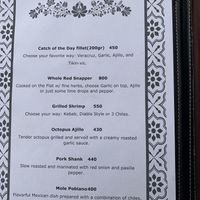 Dinner at Maria Corona in Cabo San Lucas