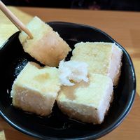 Agadashi tofu at Izakaya Raku in Grover Beach