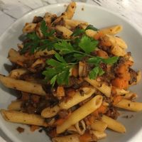 Mushroom ragu  at Town & Country Pizza in Geelong