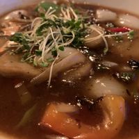 Black bean seitan   at Nem Nem in North London