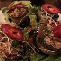 VG scallops   at Nem Nem in North London