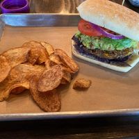 Southwest Black Bean Burger at The Urban Bean in Orange Park